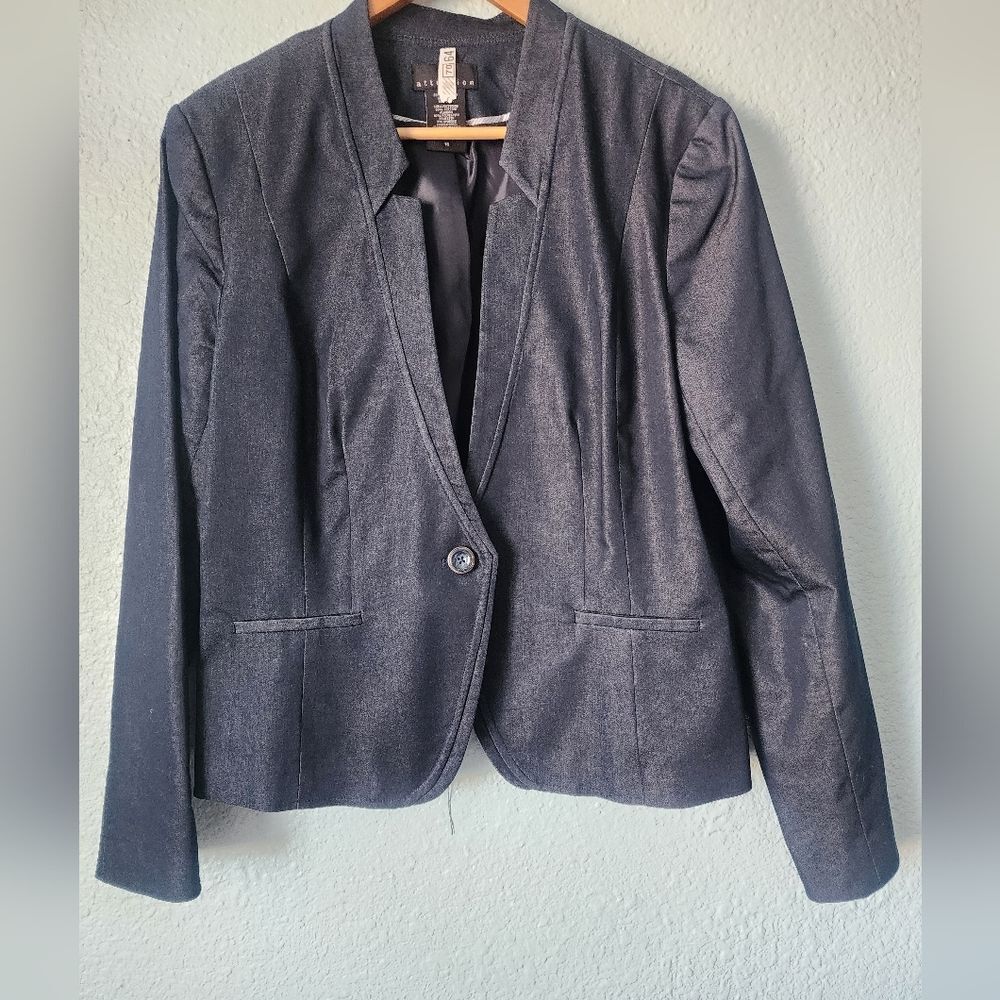 Attention Dark Blue Blazer